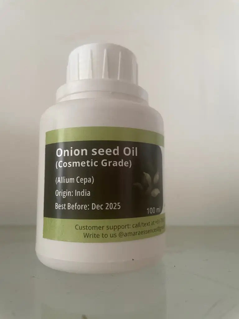 Onion Seed Oil - Cold Pressed Cosmetic Grade (100 ml)