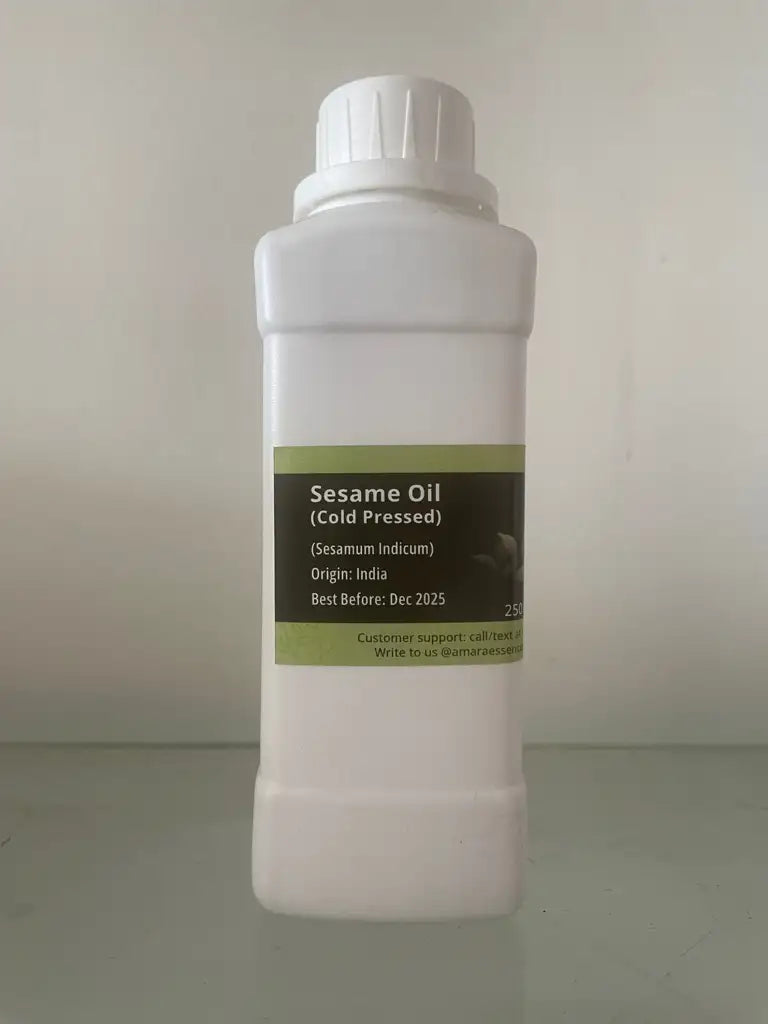 Sesame Oil - Cold Pressed Edible Grade (250 ml)