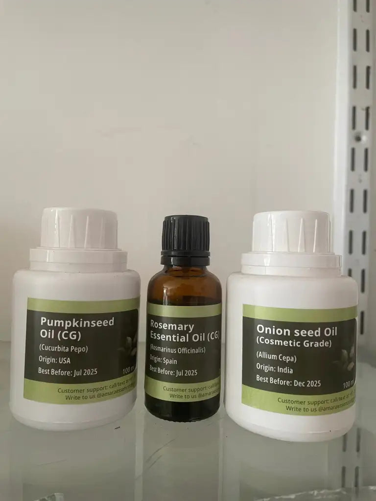 Ultimate Hair Care Combo - Pumpkin, Rosemary & Onion seed